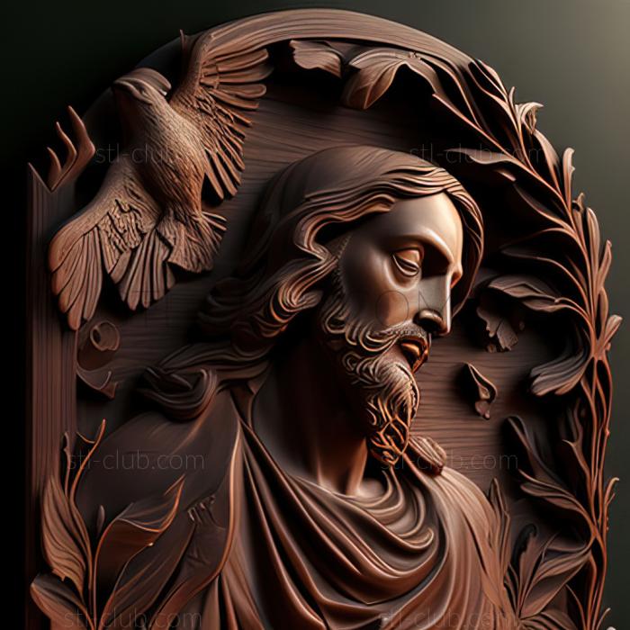 3D model st jesus (STL)